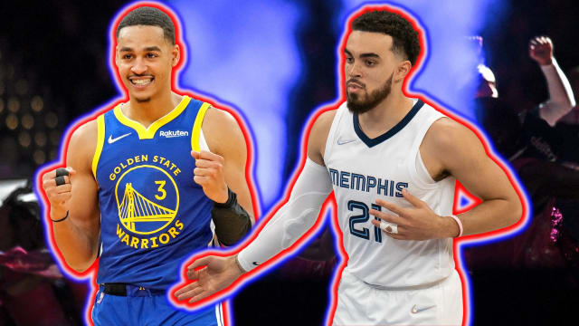 Jordan Poole (left) and Tyus Jones (right) are two new members of the Washington Wizards who could be key players in the team's future.