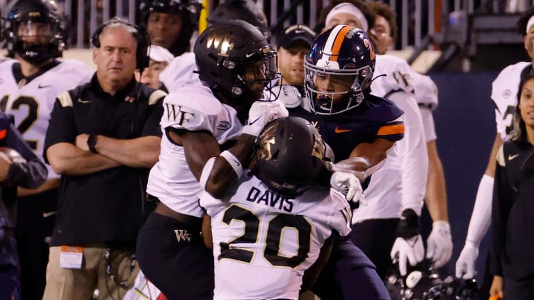 Wake Forest Football: Coby Davis Out With Season-Ending Injury