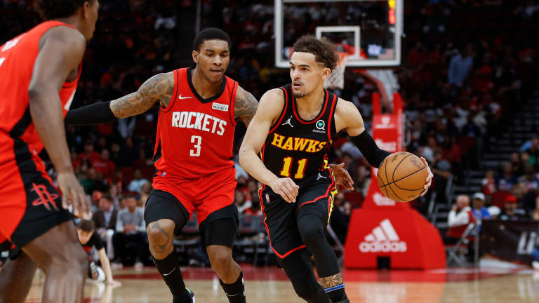 Trae Young Led NBA in Points, Assists This Season