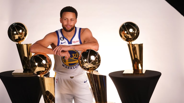 Stephen Curry Wears Unreleased Shoes at NBA Media Day