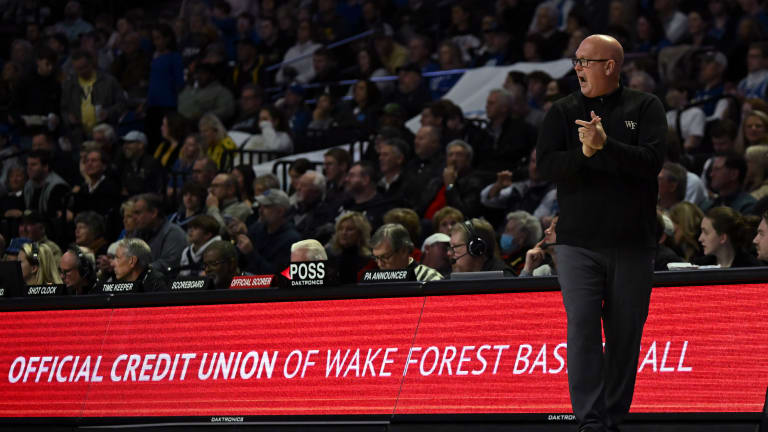 Wake Forest men's basketball coach Steve Forbes' media availability
