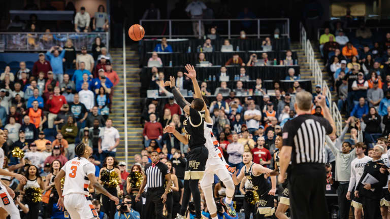 WATCH: Wake Forest's Daivien Williamson hits buzzer-beater to stun Syracuse in ACC Tournament