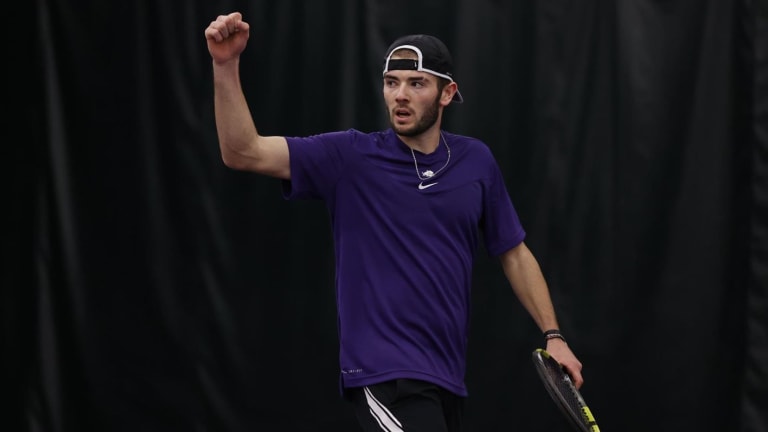 Anyone for Tennis?  Jake Fearnley Named Big 12 Player of the Week