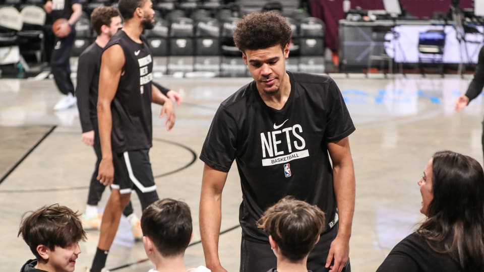 Brooklyn Nets forward Cameron Johnson