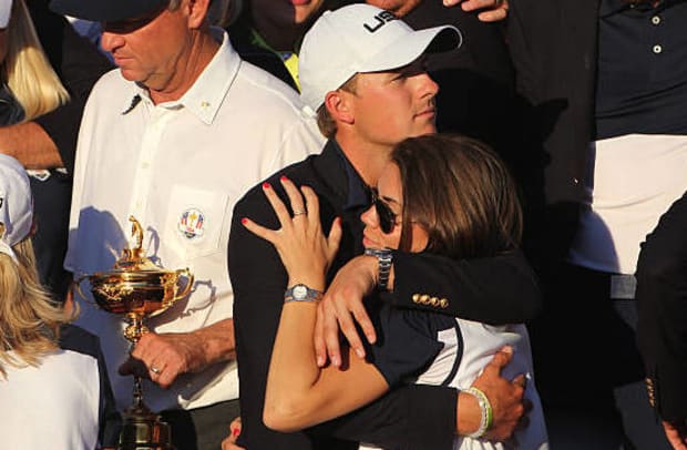 spieth and wife 