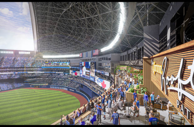 Rogers Center - SkyDome - Ballpark of the Toronto Blue Jays