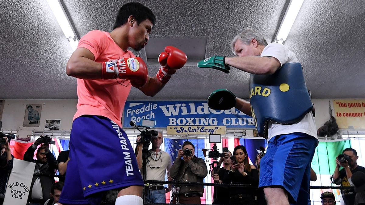 Manny Pacquiao, Freddie Roach reunite for Broner after tense split - Sports  Illustrated