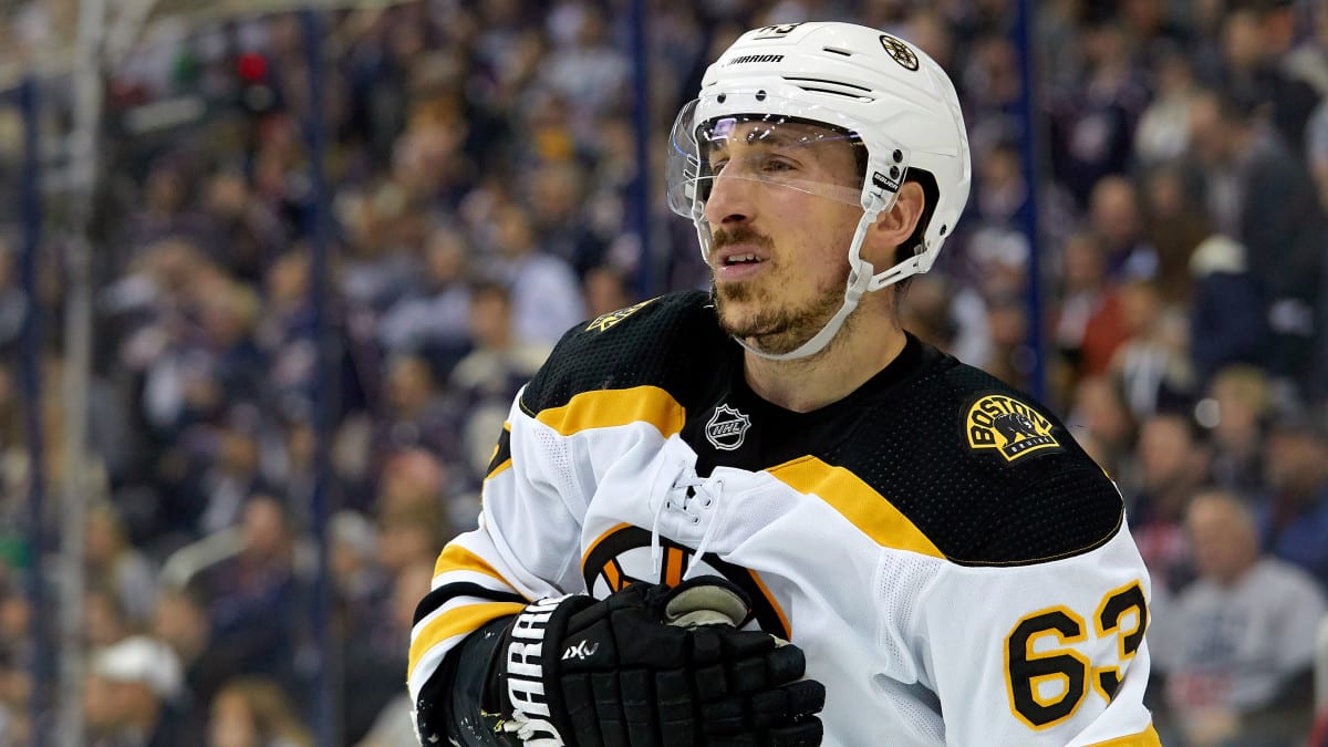 Brad Marchand roasts the hell out of his teammates in awesome review of  Bruins ”Pooh Bear” jerseys