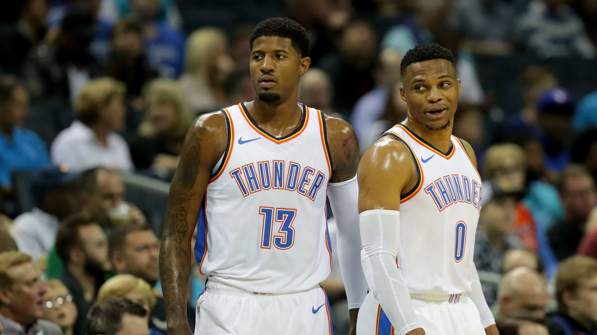 After procedures on knee and elbow, Thunder's Paul George is