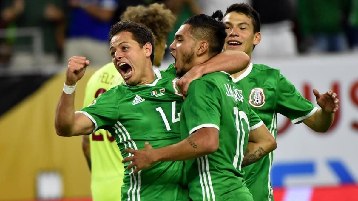 Men's Mexico soccer jersey green color 