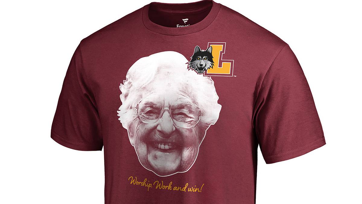 Loyola Chicago's Sister Jean sales 