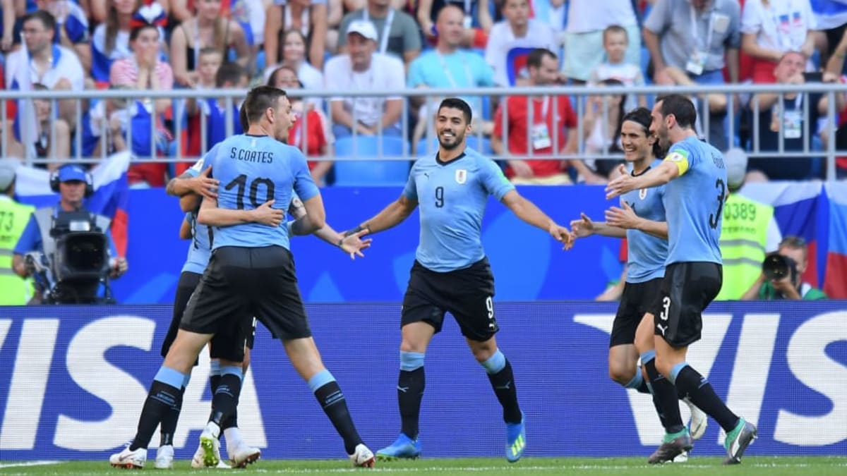 Uruguay 3 0 Russia World Cup Hosts Brought Crashing Down To Earth By Ruthless Uruguayans Sports Illustrated