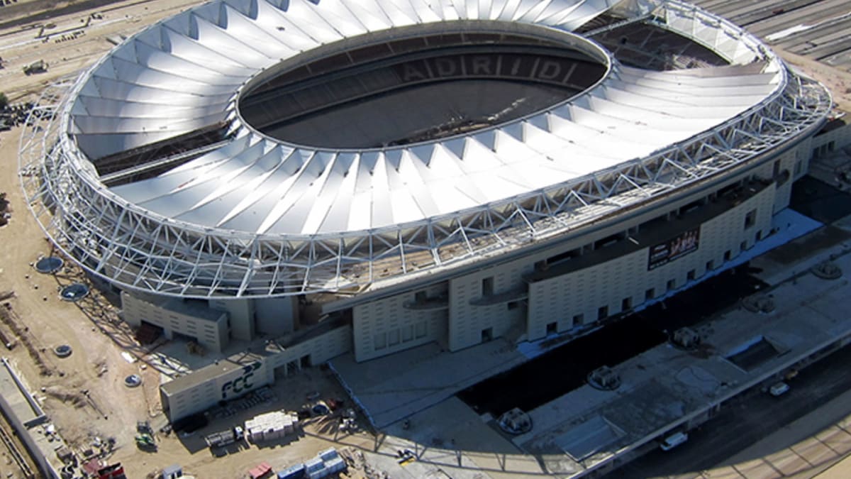 Atletico Madrid S New Stadium Wanda Metropolitano Photos Sports Illustrated