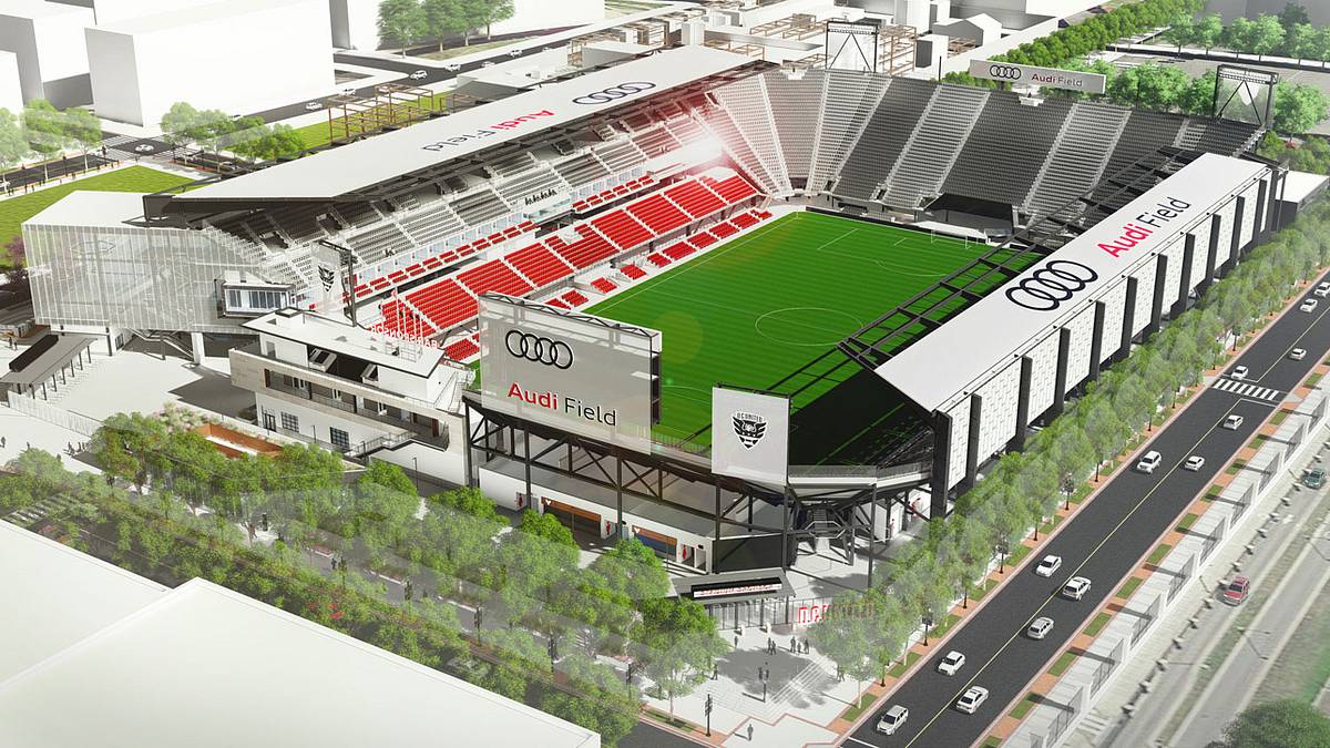 New D.C. United stadium: Club breaks ground on Audi Field - Sports  Illustrated