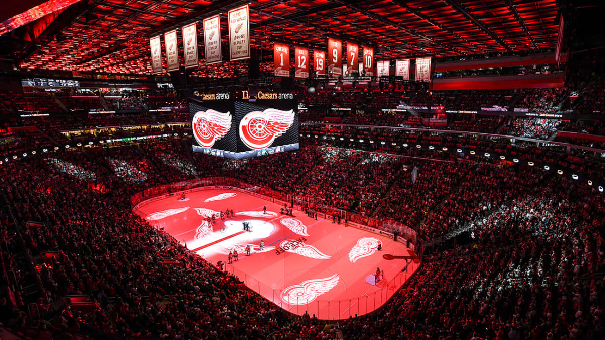 Detroit Red Wings - Little Caesars Arena Replica 35