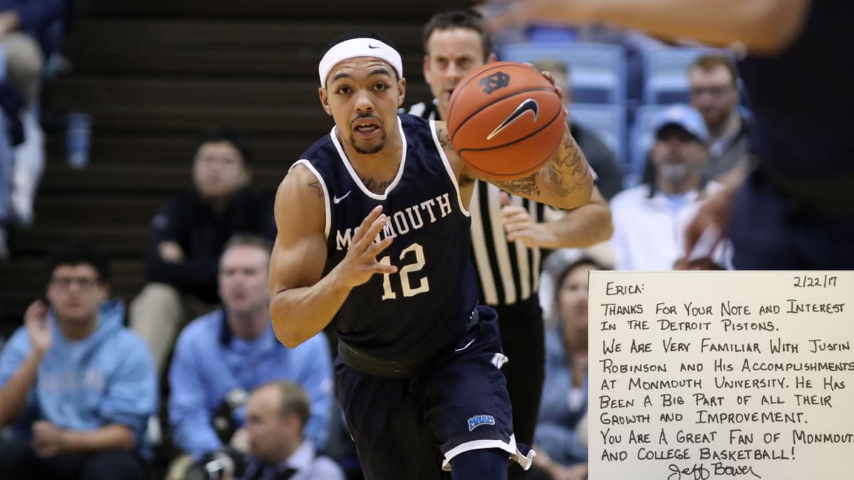 Monmouth basketball fan boosts Justin Robinson NBA draft stock - Sports  Illustrated