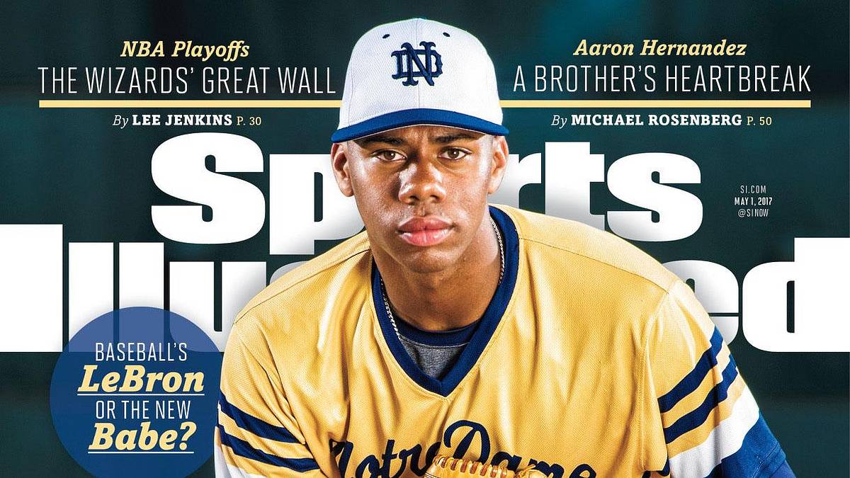 Hunter Greene, potential No. 1 pick, is 