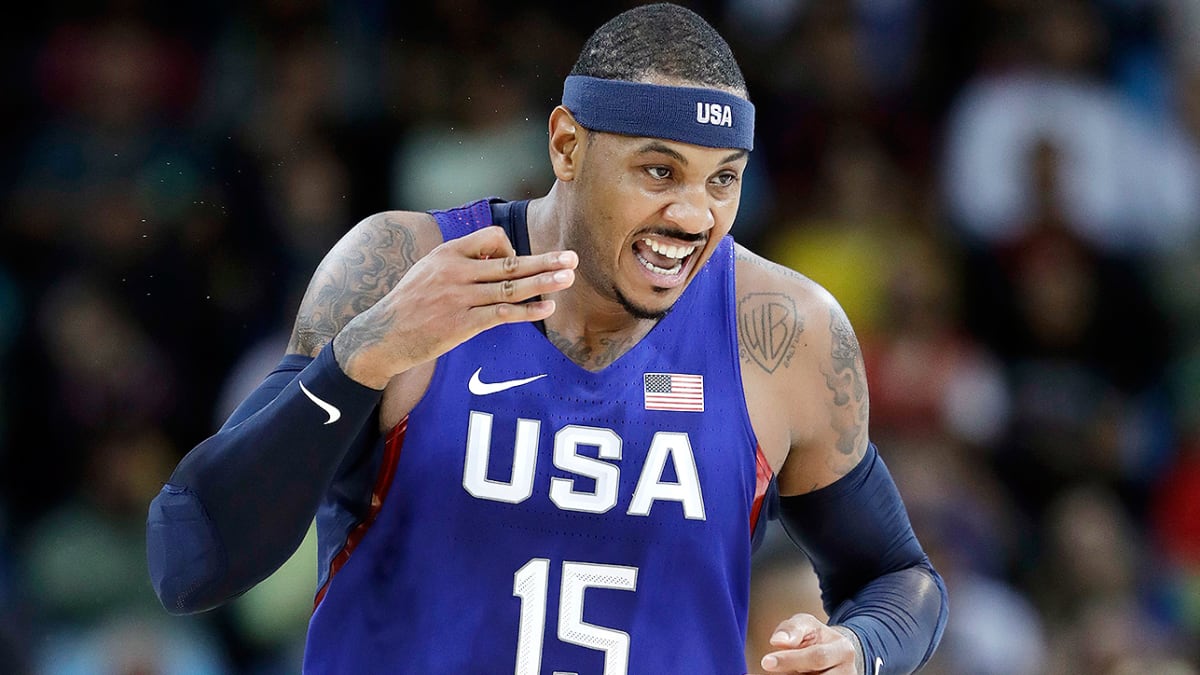 carmelo anthony usa jersey