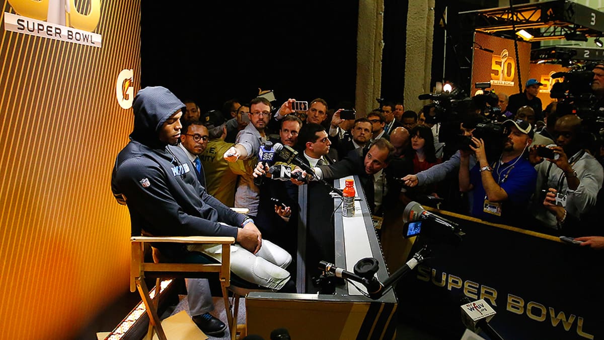 Cam Newton crumbles on and off field in humiliating Super Bowl 50 - Sports  Illustrated