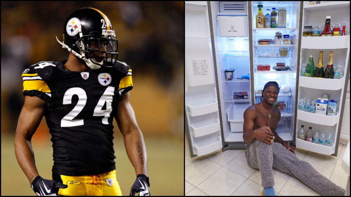 Fridge Raider Pittsburgh Steelers Cornerback Ike Taylor Sports Illustrated