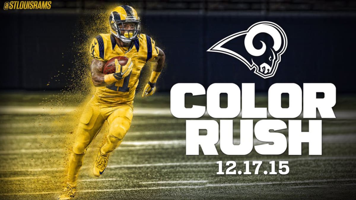 rams jersey color rush