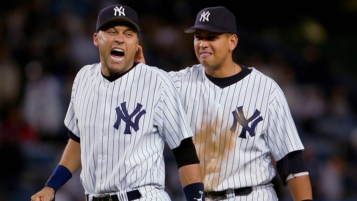 Yankees' Derek Jeter, Alex Rodriguez 