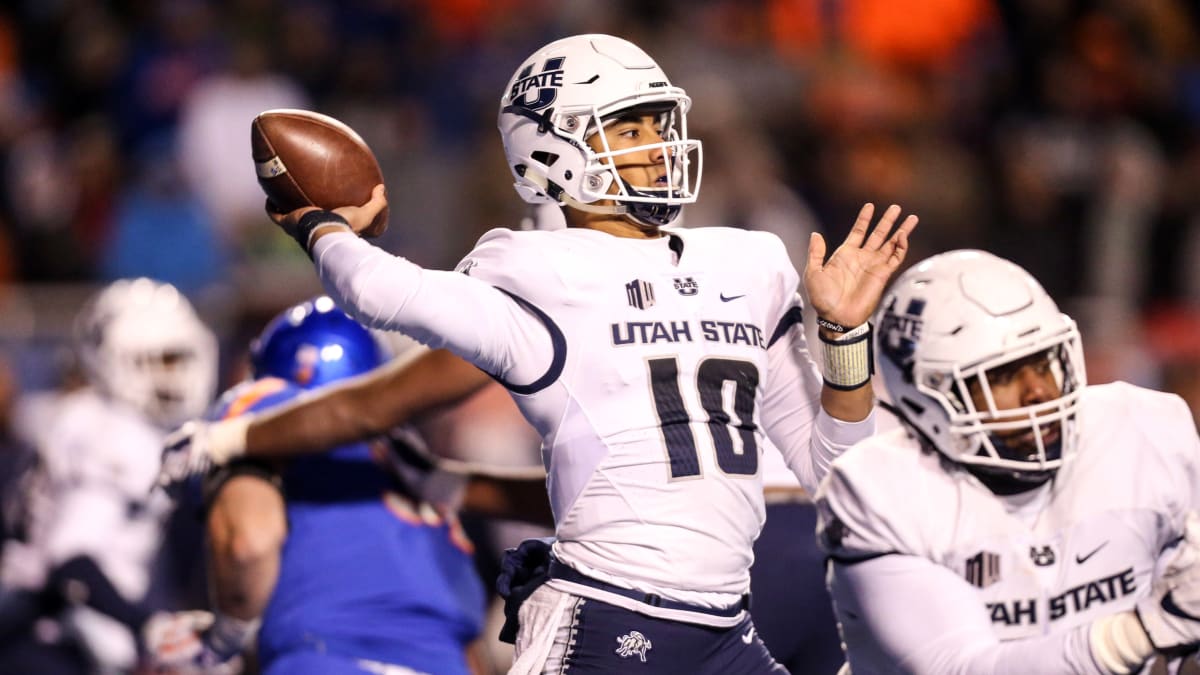 Utah State quarterback Jordan Love 