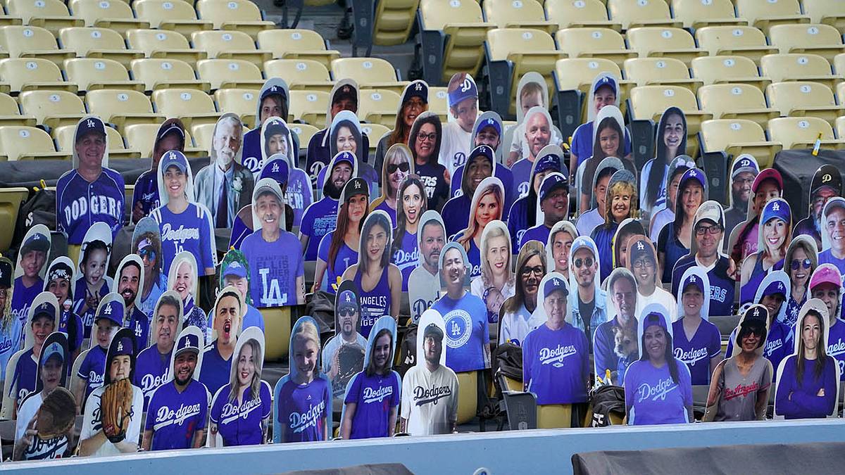 MLB cutouts fill stands with fans and celebrities on Opening Weekend -  Sports Illustrated