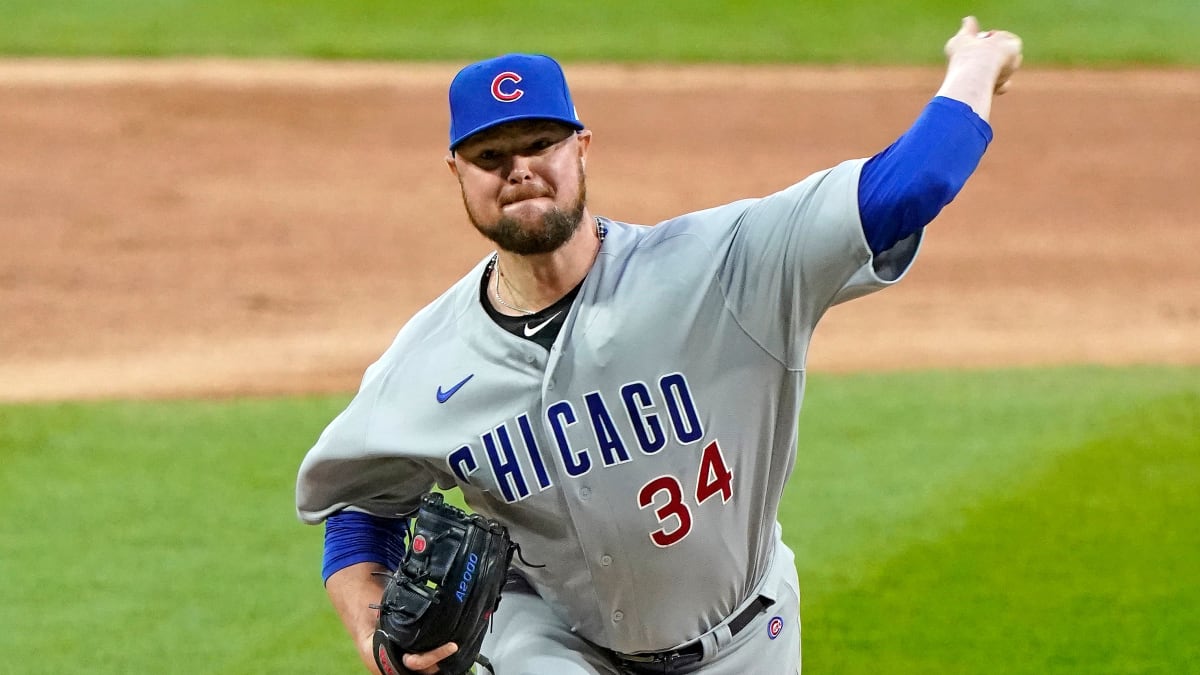 Jon Lester pitches into 7th inning vs. Reds
