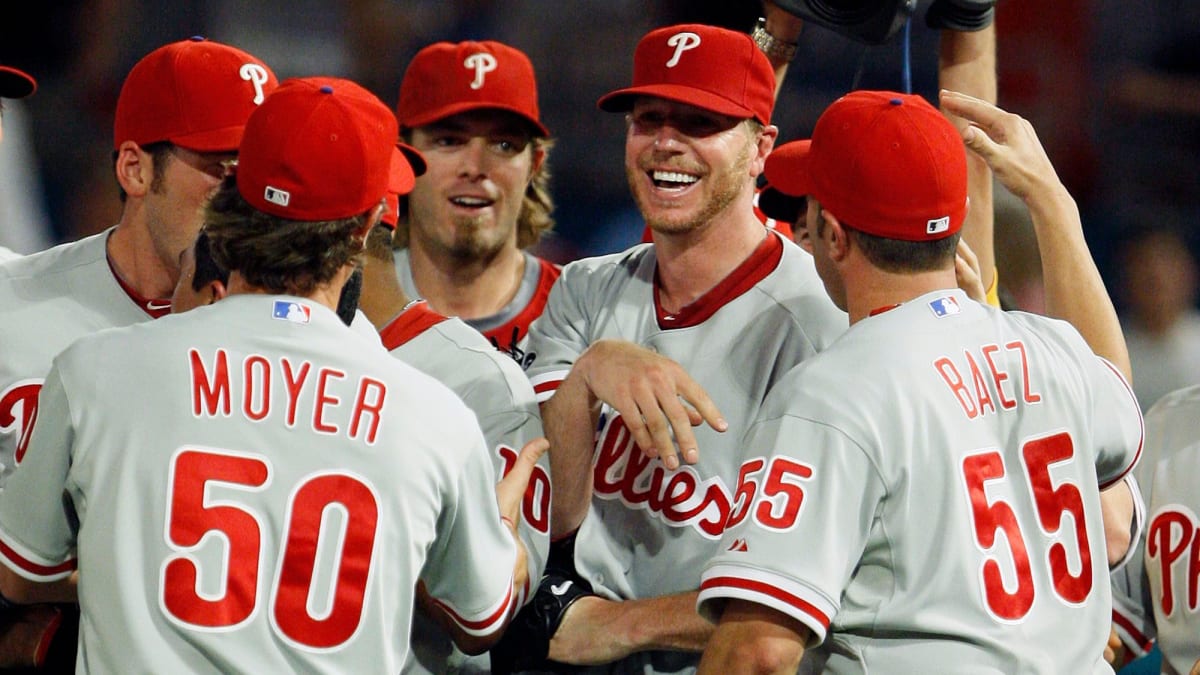 Roy Halladay's No. 34 jersey will be retired by Phillies on perfect game  anniversary - Sports Illustrated