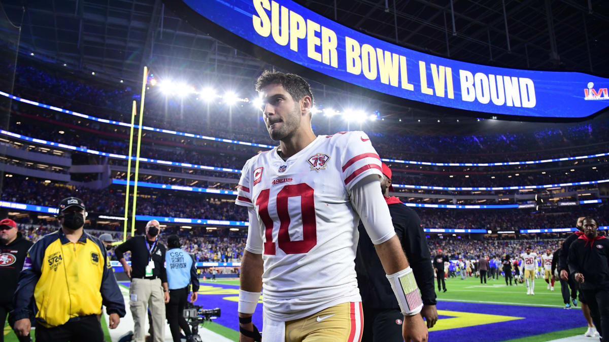 Rams-49ers: Jimmy Garoppolo's ugly interception sends Los Angeles to Super  Bowl - Sports Illustrated