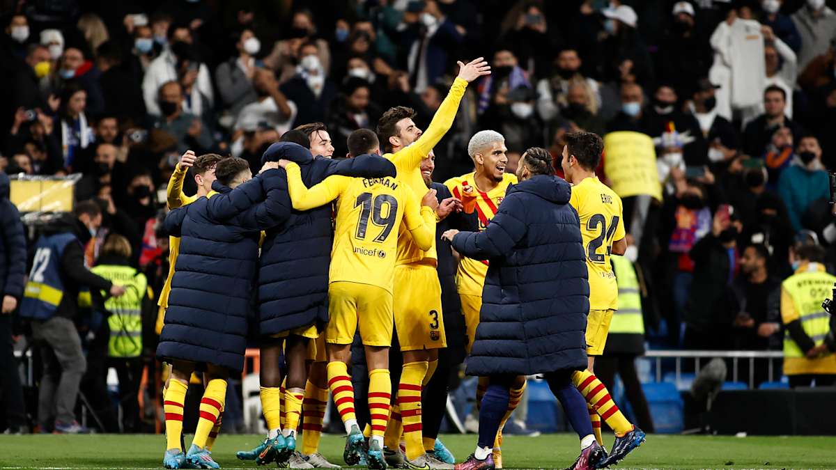 Real Madrid 25 3 Barcelona 1920 El Clasico head to head: Real Madrid vs Barcelona all-time record - Futbol  on FanNation