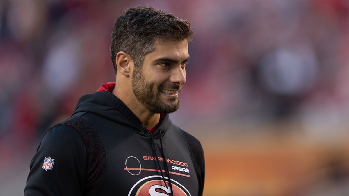Jimmy Garoppolo doesn't regret strike to No. 85 that cost him 7 large