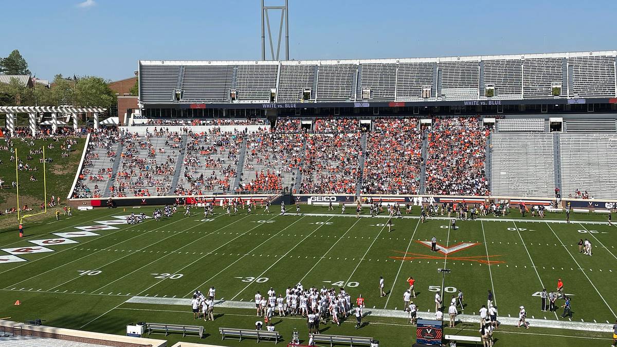 Virginia Football Blue-White Game Live Updates - Sports Illustrated Virginia  Cavaliers News, Analysis and More