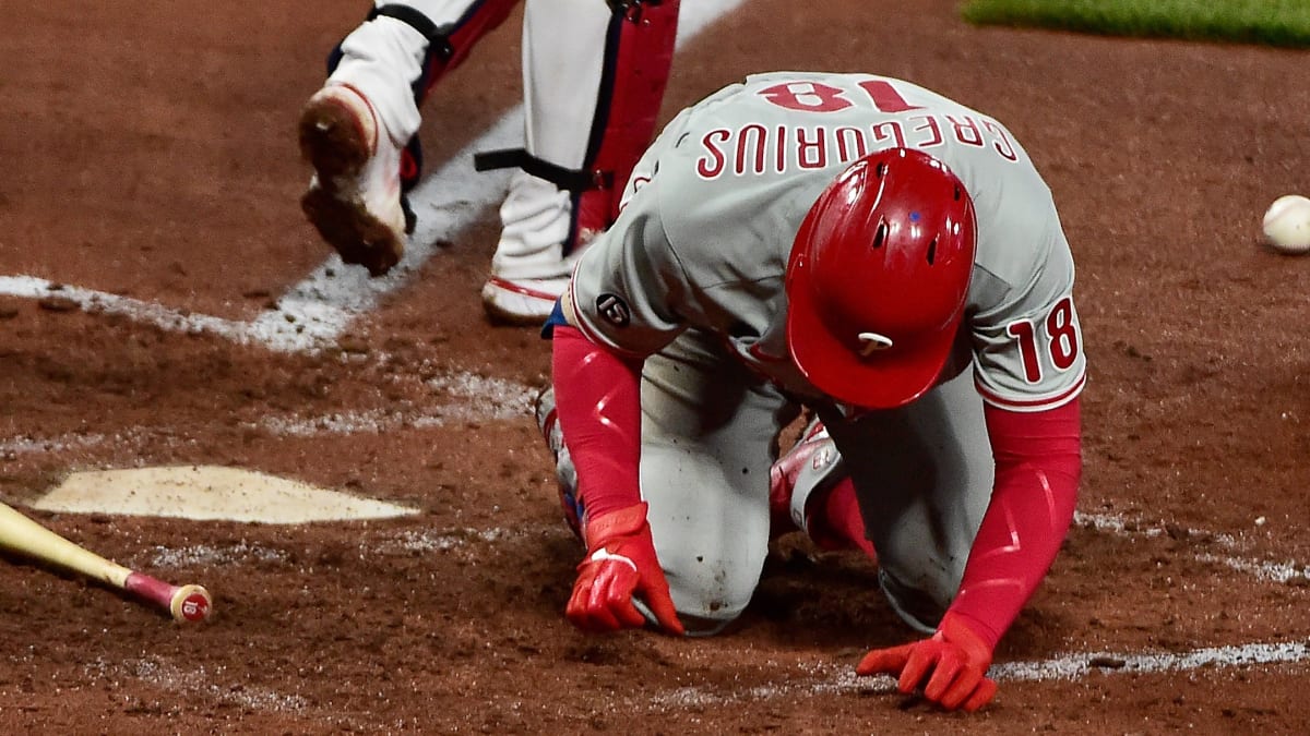Bryce Harper S Scary Exit Should Prompt Change To Three Batter Rule Sports Illustrated