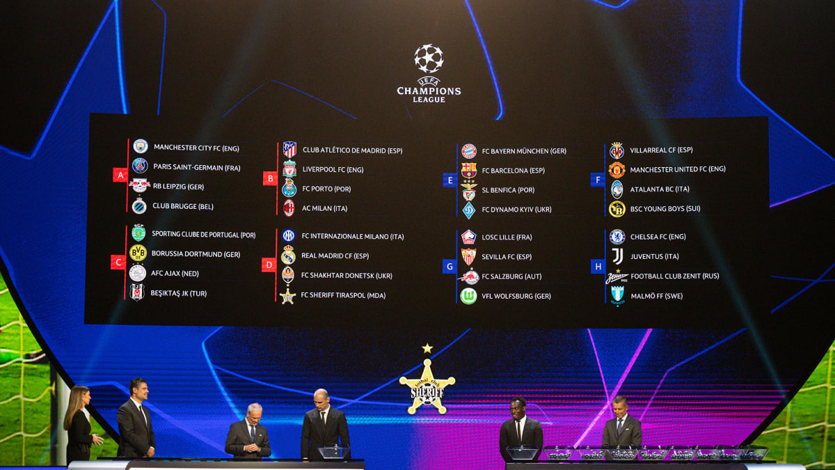 UEFA Champions League Printable Bracket 2021-22 for Knockout Stage  Quarterfinals