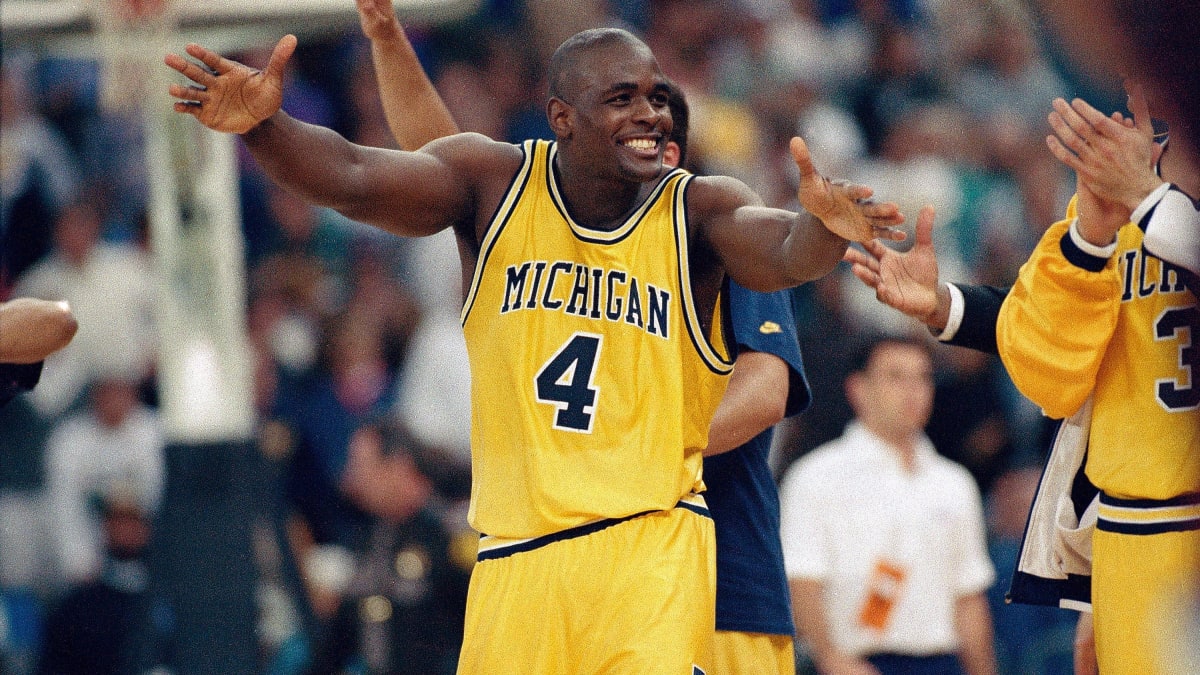 chris webber college jersey