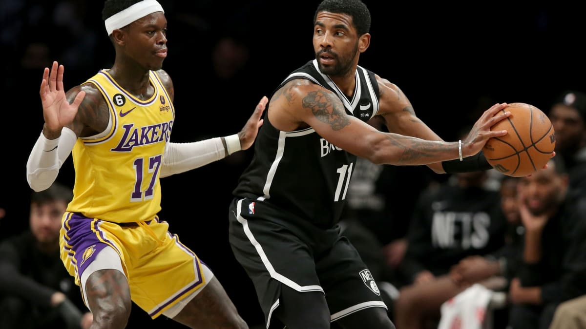 Kyrie Irving tossed as Nets suffer blowout loss to Lakers, 126-101 -  NetsDaily