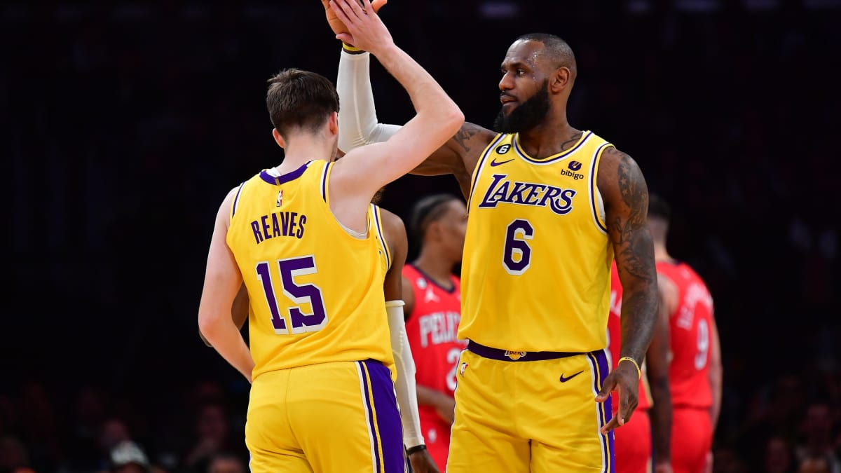 Lakers – Nets: Austin Reaves face to LeBron James became an NBA meme