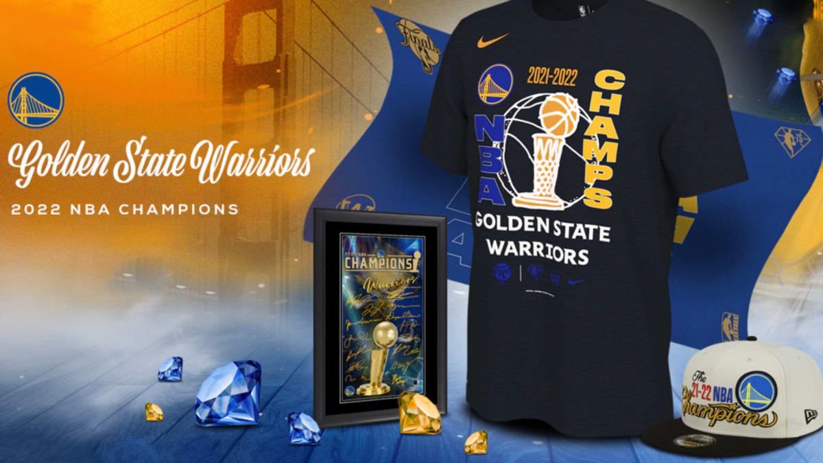 Golden State Warriors 2022 Championship: Celebrate with Hats, Shirts and  Gear - Sports Illustrated