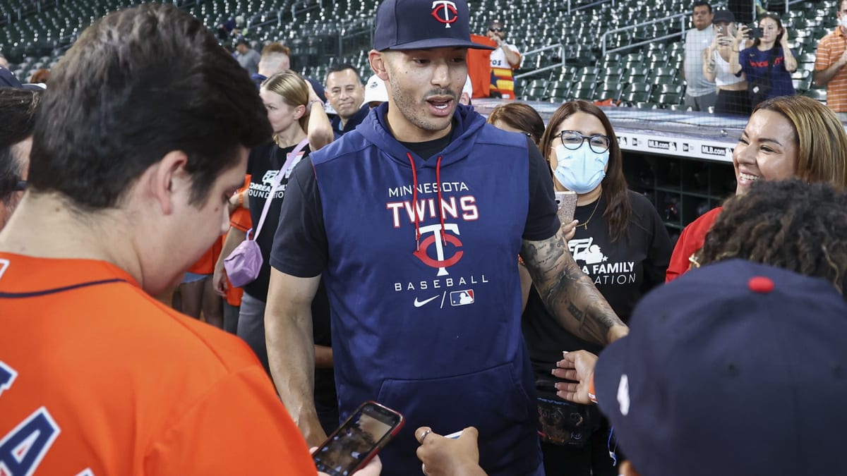 Twins' Carlos Correa celebrated in return to Houston – Twin Cities