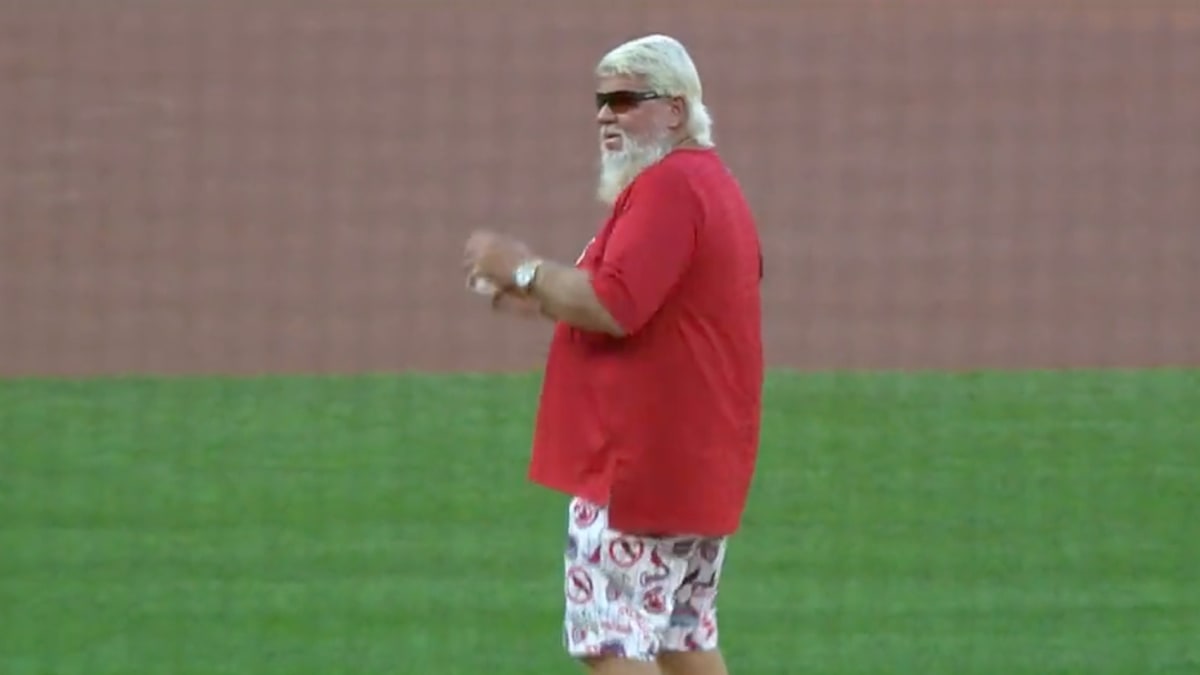 John Daly Fires the Most Casual First Pitch Ever for a Perfect Strike -  Sports Illustrated