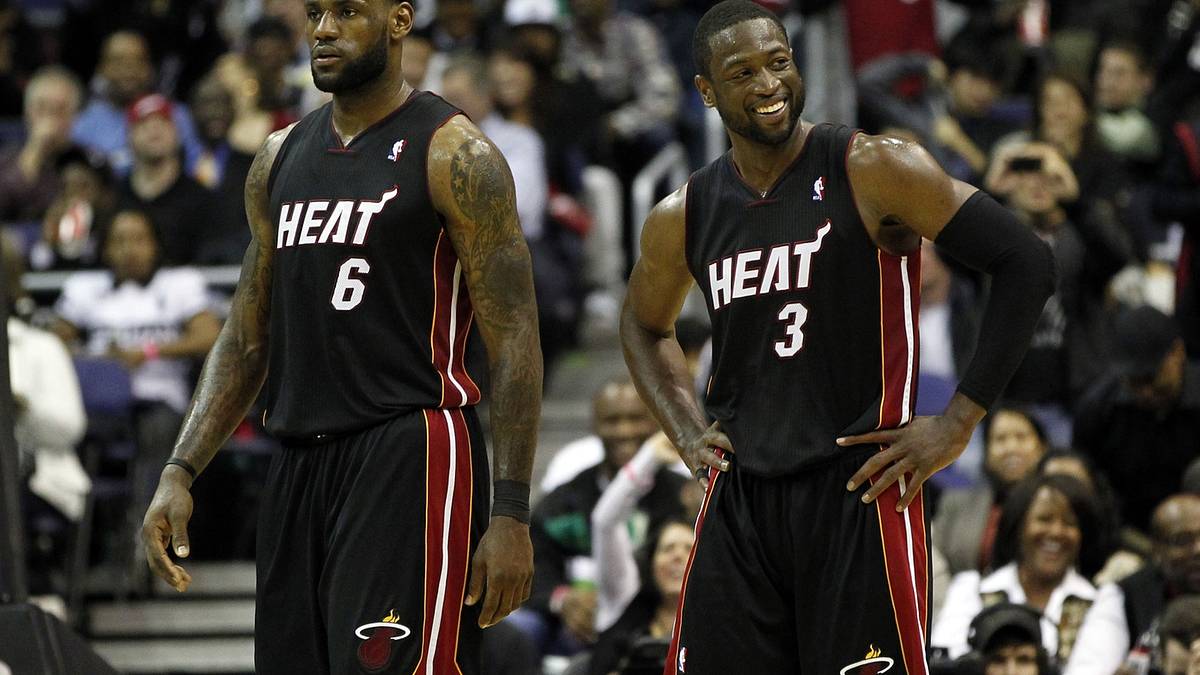 miami heat lebron and wade