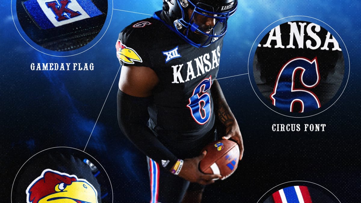 Kansas Football Unveils New Adidas Uniforms 