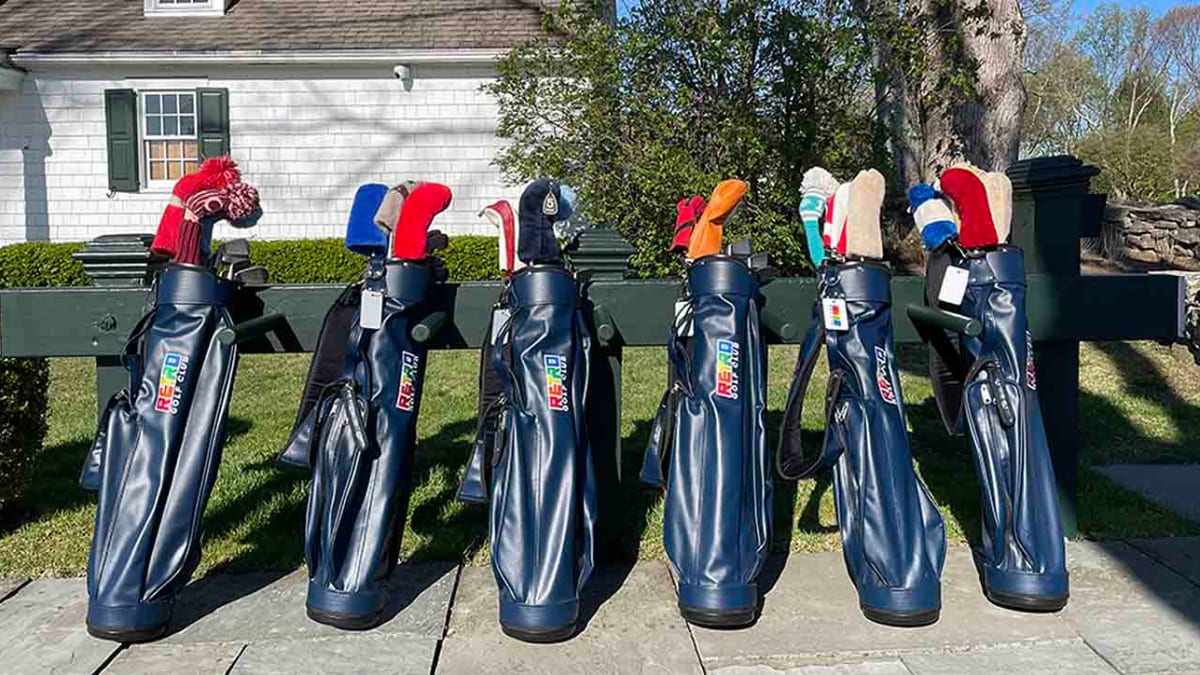 There Are Rental Golf Sets, Then There Are Retro Golf Rental Sets