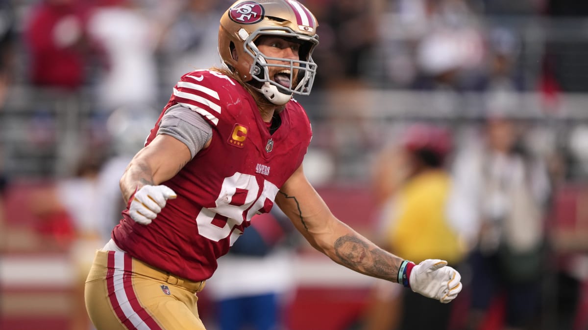 NFL fans are just realizing George Kittle wore x-rated jersey