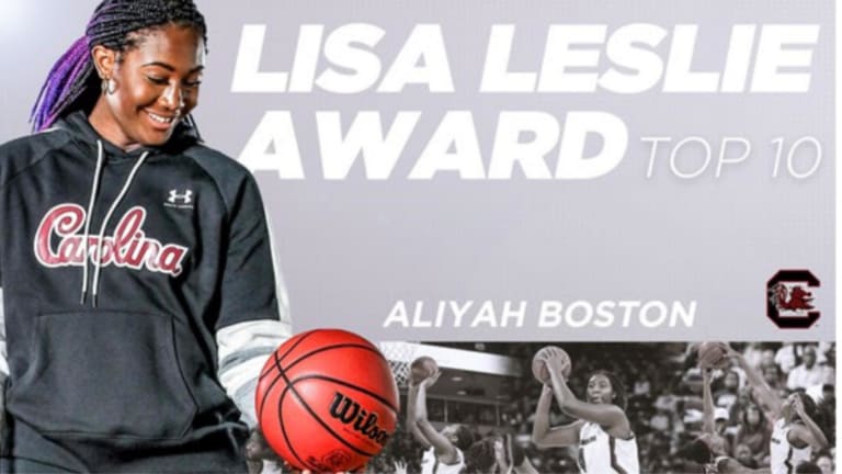 Boston Named to Lisa Leslie Award Top 10