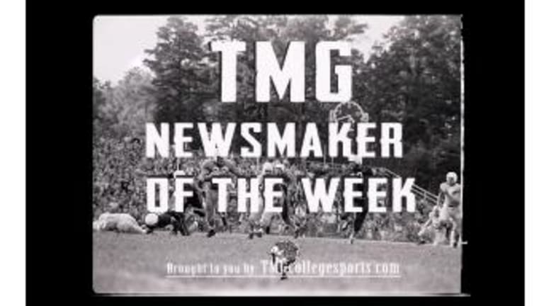 TMG NEWSMAKER OF THE WEEK: Justin Herbert