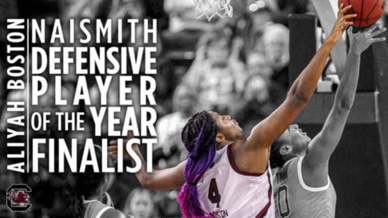 Boston Named Finalist for Naismith Defensive Player of the Year