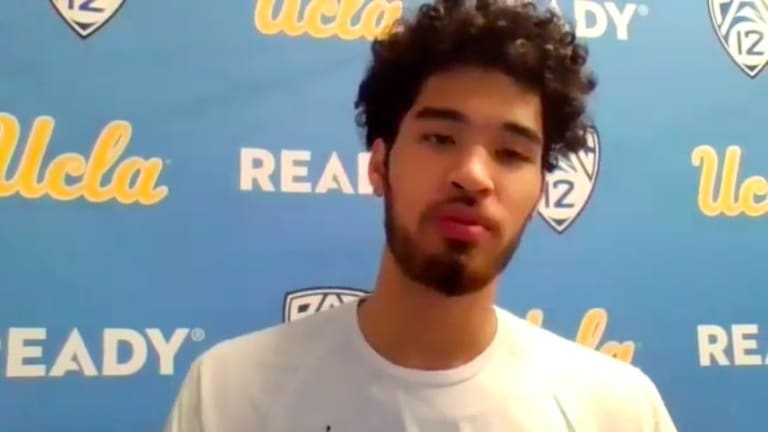 WATCH: Johnny Juzang, Jaime Jaquez Jr. Discuss UCLA-Arizona, Return of Fans